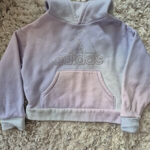 Adidas Kids Purple Hoodie